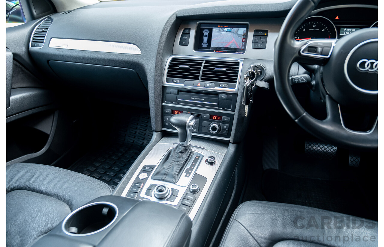 4/2013 Audi Q7 3.0 TDI Quattro MY13 4d Wagon Black Turbo Diesel V6 3.0L - 7 Seater