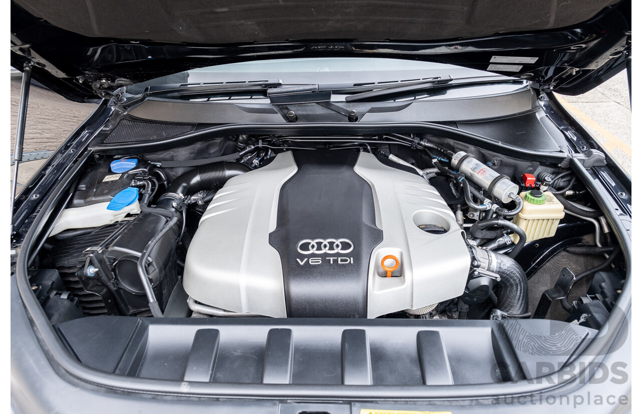 4/2013 Audi Q7 3.0 TDI Quattro MY13 4d Wagon Black Turbo Diesel V6 3.0L - 7 Seater