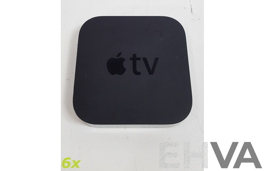 Apple TV (A1469) 3rd Generation HD Media Streamer - Lot of Six
