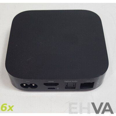 Apple TV (A1469) 3rd Generation HD Media Streamer - Lot of Six