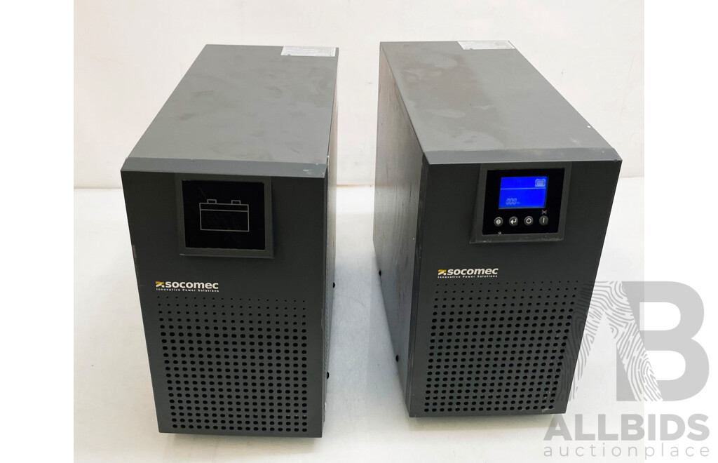 Socomec (ITY2-TW020B) ITYS Tower UPS /W Battery