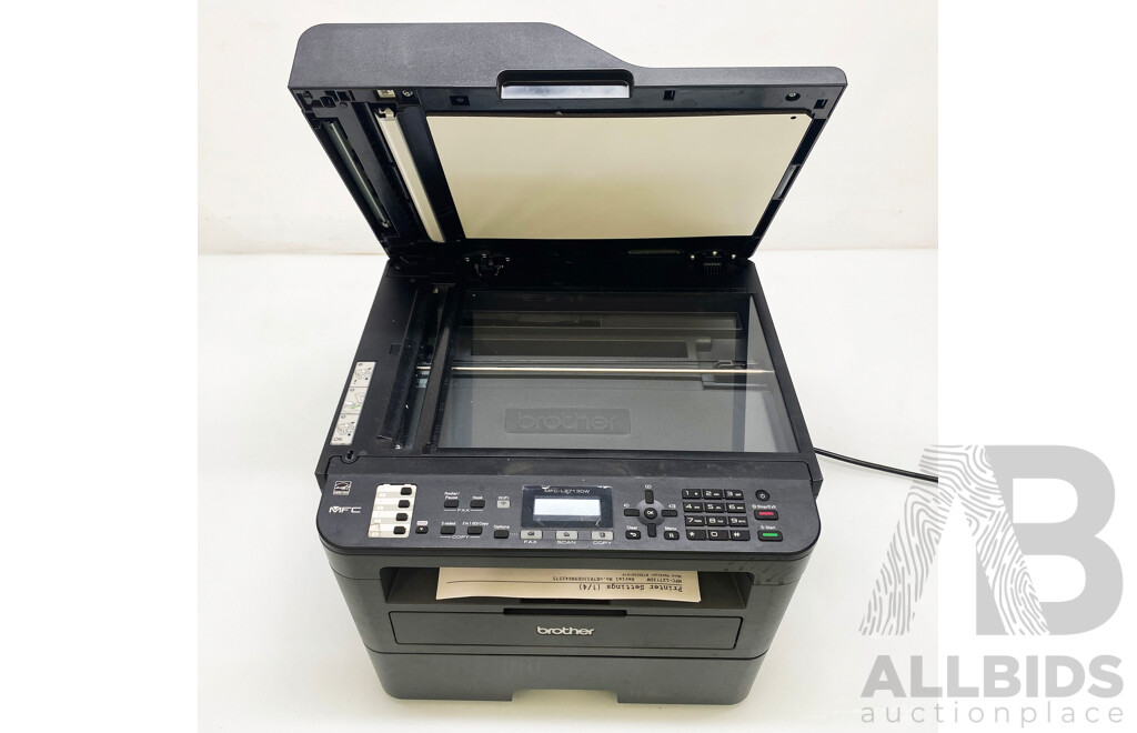 Brother (MFC-L2713DW) Black/White Wireless Multi-Function Mono Laser Printer