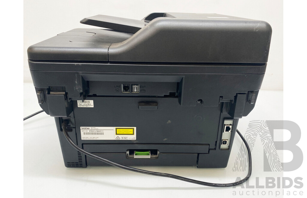 Brother (MFC-L2730DW) Black/White Wireless Multi-Function Mono Laser Printer