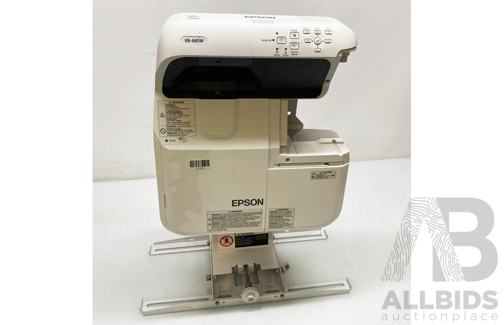 Epson (EB-685W) WXGA Ultra Short Throw Projector