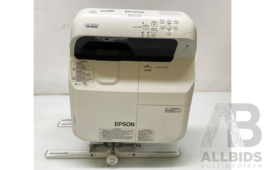 Epson (EB-685W) WXGA Ultra Short Throw Projector