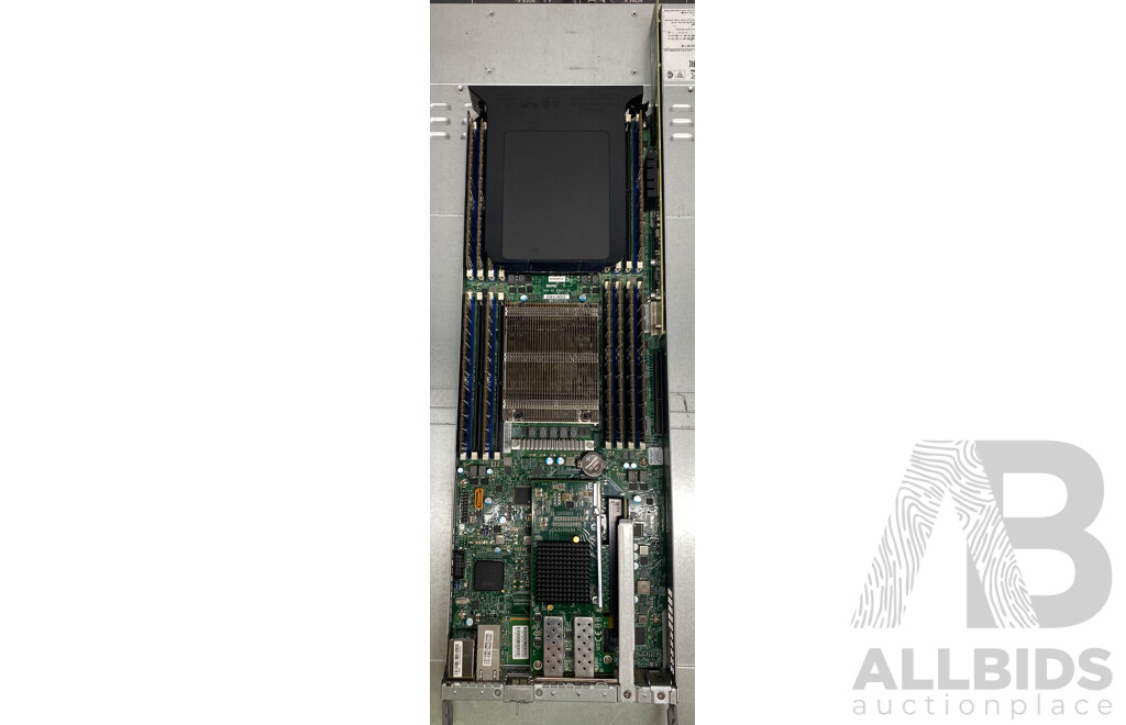 Nutanix (NXS2U4NS24G400) Multi-Node Server W/ 3x Dual Intel Xeon (E5-2630 V3) 2.40GHz-3.20GHz 8-Core CPU 384GB DDR4 Nodes