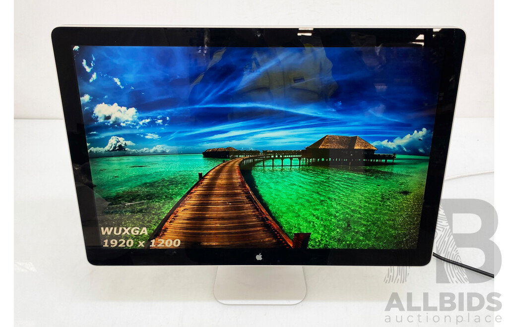 Apple (A1267) Cinema WUXGA 24-Inch Widescreen LED-Backlit LCD Display