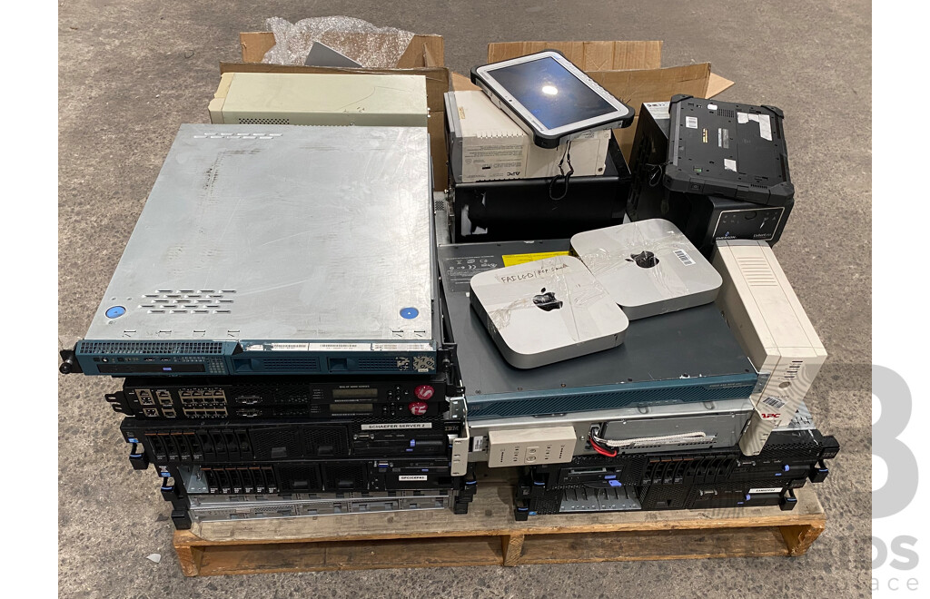 Assorted Lot of UPS/Servers/Routers/Tablets (Dell/Cisco/F5 Networks)