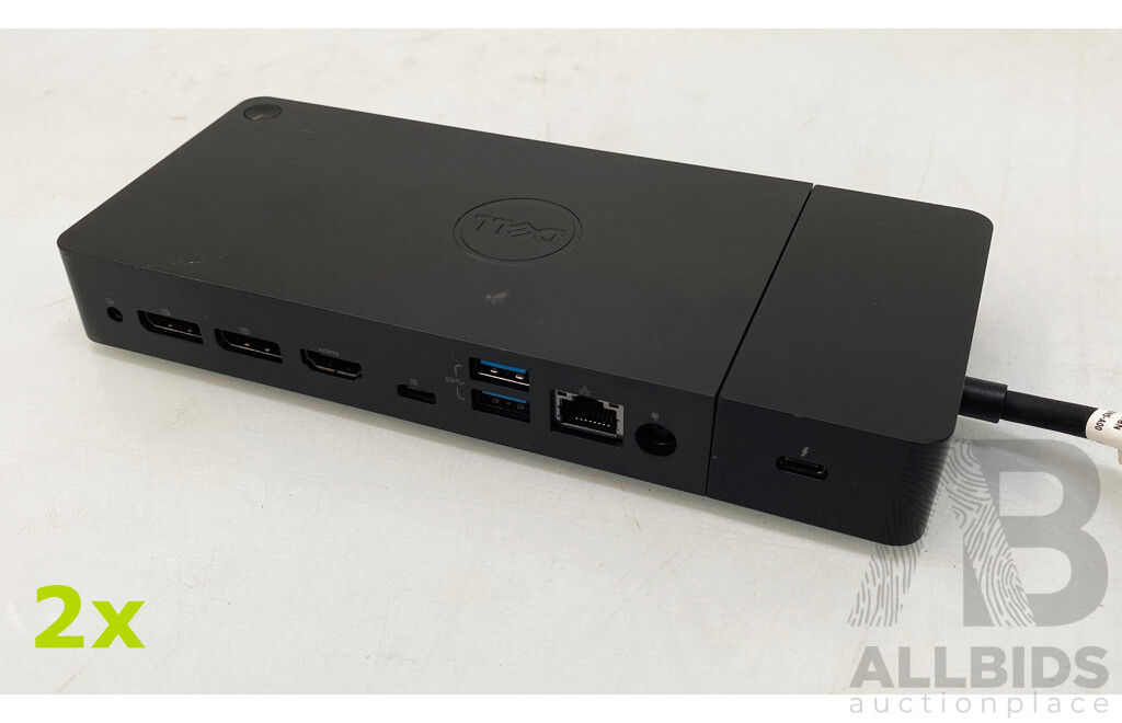 Dell (K20A001) Thunderbolt Docking Station - Lot of Two