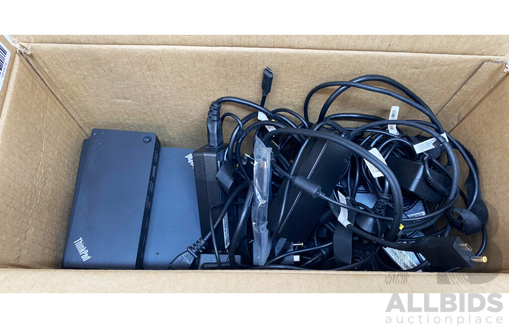 Assorted Lot of Lenovo ThinkPad USB-C (Gen 2) Docking Stations