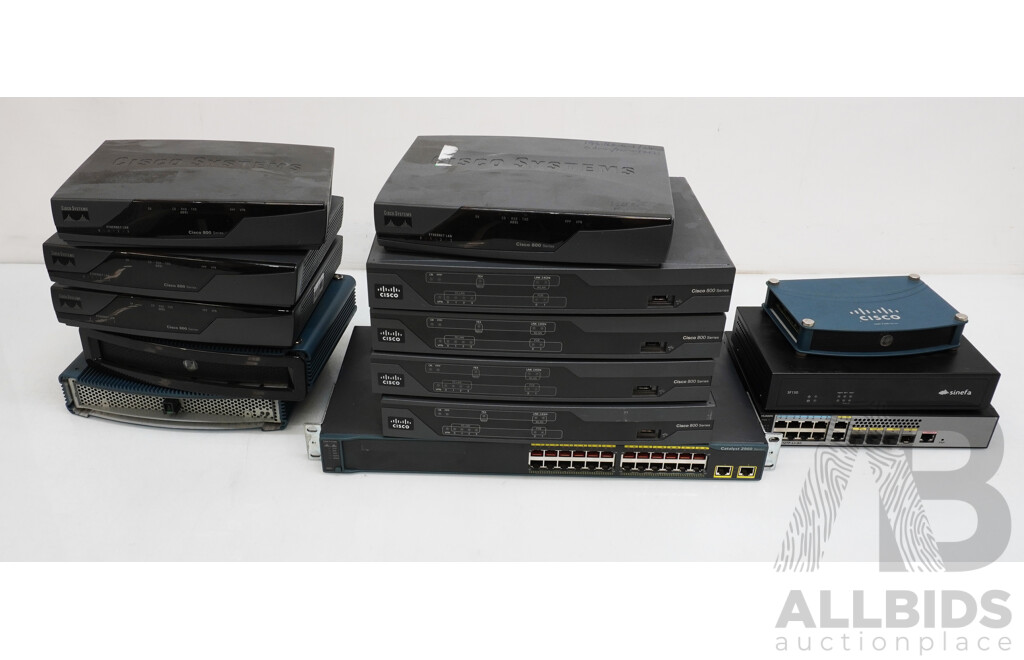 Assorted Lot of Networking Equipment