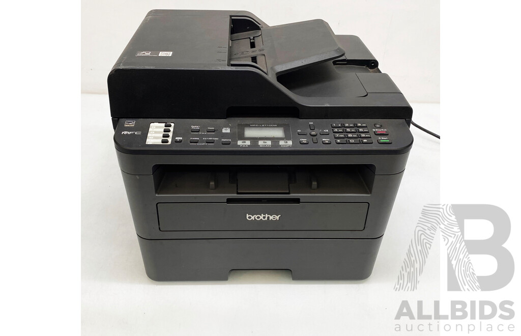 Brother (MFC-L2710DW) Black/White Multi-Function Mono Laser Printer