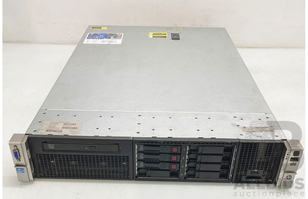 HP ProLiant DL380e Gen8 Intel Xeon (E5-2407) 2.2GHz Quad-Core CPU 2RU Servers W/ 12GB DDR3