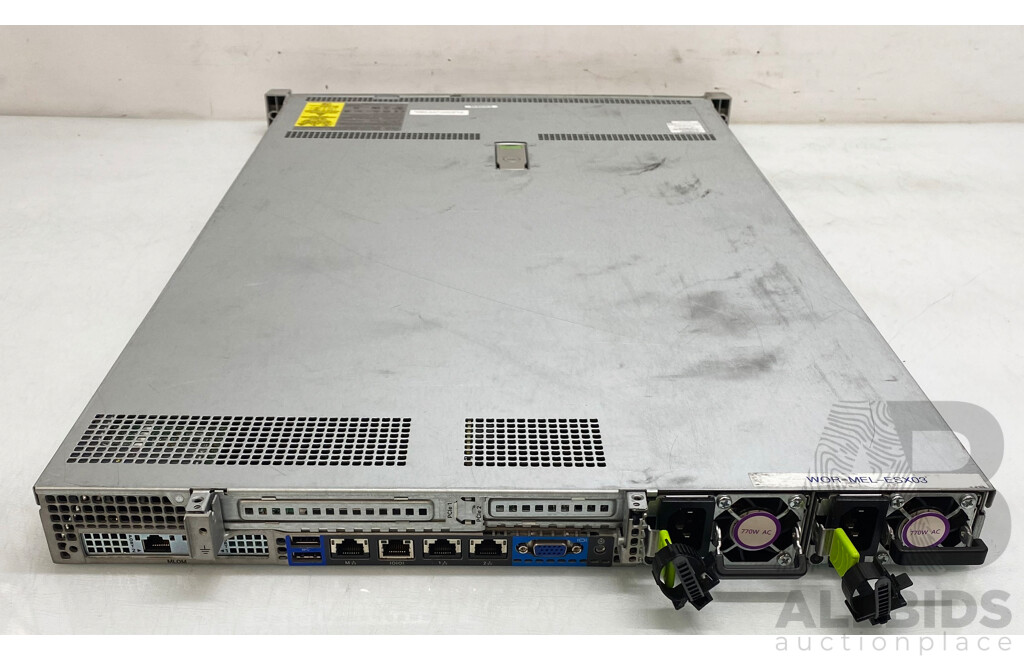 CISCO (UCS C220 M4) Dual Intel Xeon (E5-2660 V3) 2.6GHz-3.3GHz 10-Core CPU 1RU Server W/ 384GB DDR4