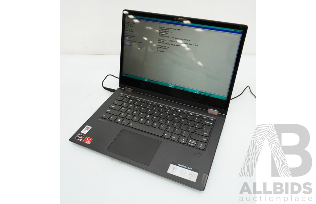 Lenovo Ideapad C340 Ryzen 7 (3700u) 2.30GHz-4.0GHz 4-Core CPU 14-Inch Laptop