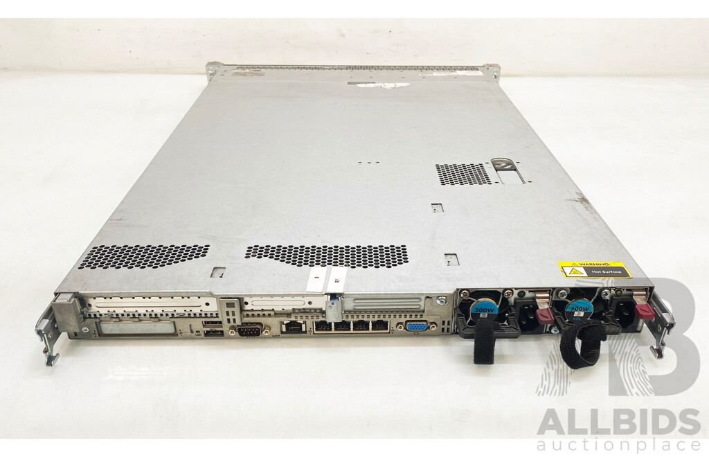 HP ProLiant DL360 Gen9 Dual Intel - Lot 1534080 | ALLBIDS