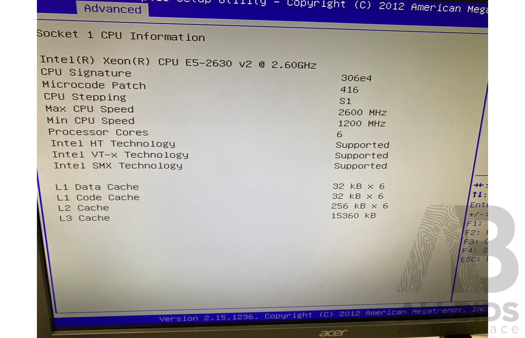 Nutanix (NX-6000) 2RU Dual-Node Server W/ 1x Intel Xeon (2630 V2) 2.6GHz-3.1GHz 6-Core CPU Node