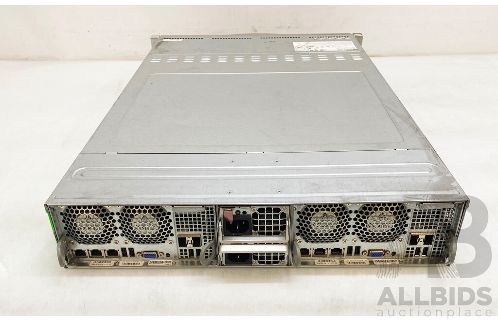 Nutanix (NX-6000) 2RU Dual-Node Server W/ 1x Intel Xeon (2630 V2) 2.6GHz-3.1GHz 6-Core CPU Nodes