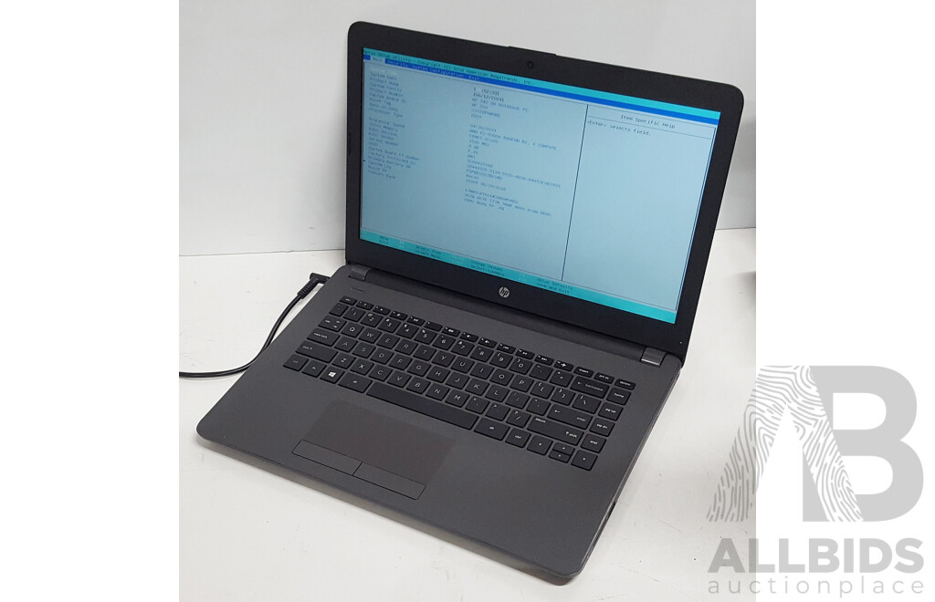 HP 245 G6 AMD E2-9000e Radeon R2, 4 Compute Cores 2C+2G 1.50GHz 14-Inch Laptop