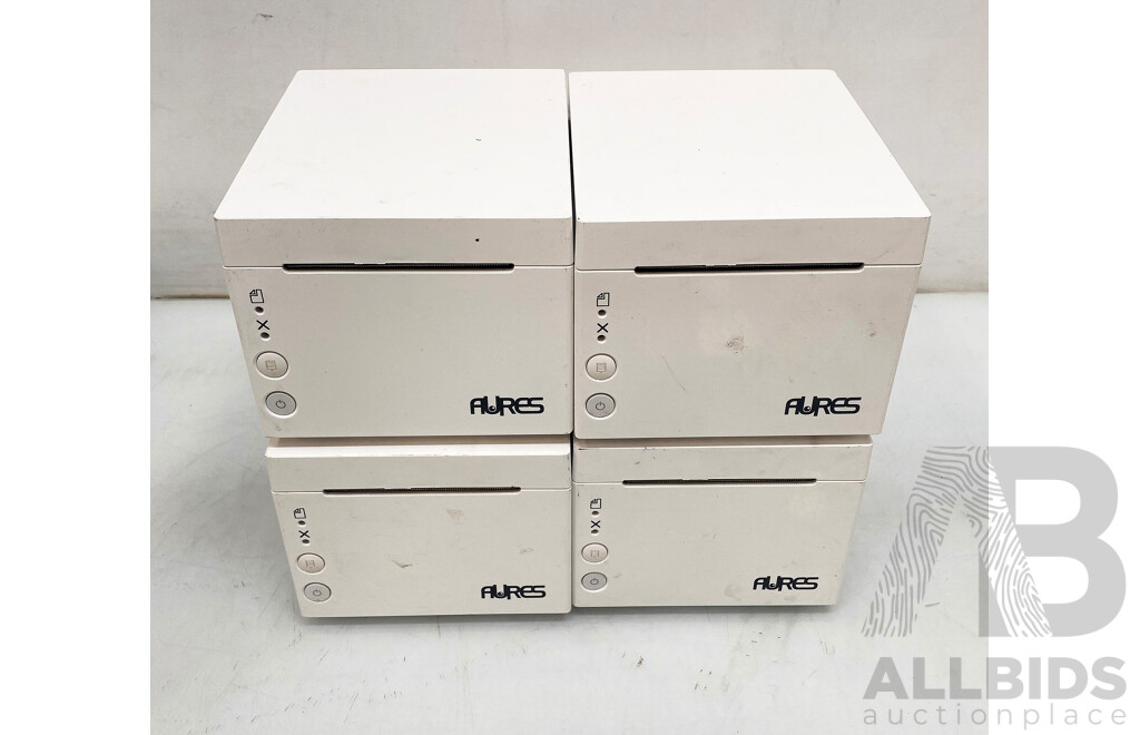 Aures (ODP 333) Compact POS Receipt Printer - Lot of Four