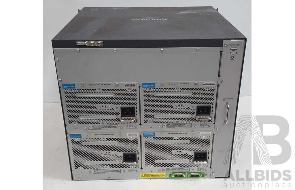 HP (J9091A) ProCurve 8212zl Network Chassis