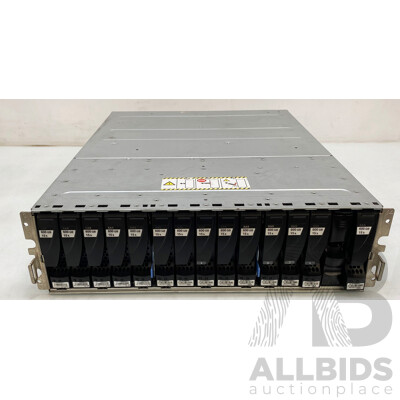 EMC (STPE15) 15-Bay 3RU Hard Drive Arrays W/ 7.2TB Storage & Storage Processors