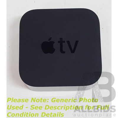 Apple TV (A1625) HD Media Streamer