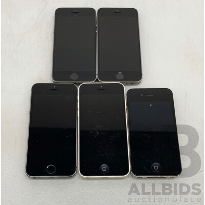 Assorted Lot of Iphones + 'image'