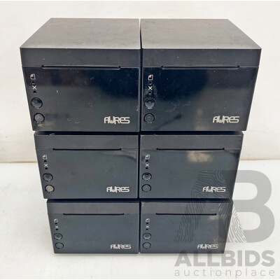 Aures (ODP 333) Compact POS Receipt Printer - Lot of Six