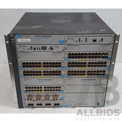 HP (J9091A) ProCurve 8212zl Network Chassis