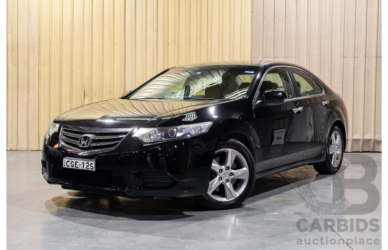 2/2012 Honda Accord EURO 10 MY12 4d Sedan Black 2.4L