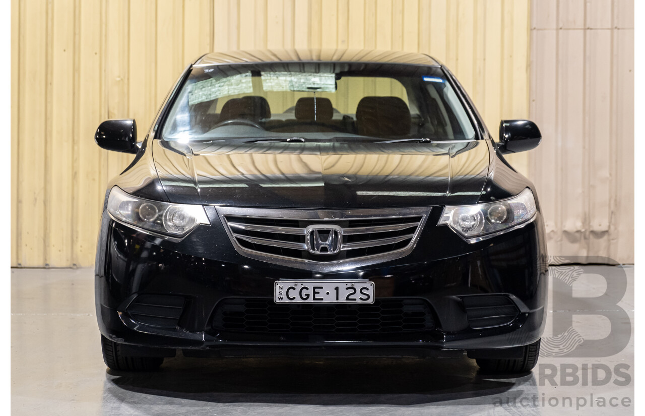 2/2012 Honda Accord EURO 10 MY12 4d Sedan Black 2.4L