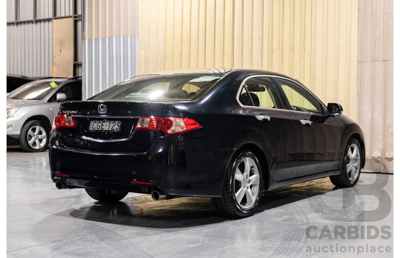 2/2012 Honda Accord EURO 10 MY12 4d Sedan Black 2.4L