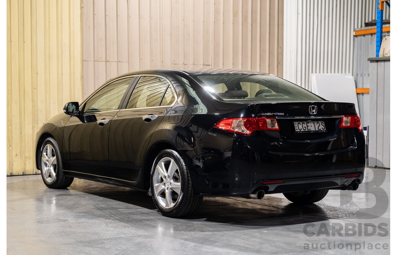 2/2012 Honda Accord EURO 10 MY12 4d Sedan Black 2.4L