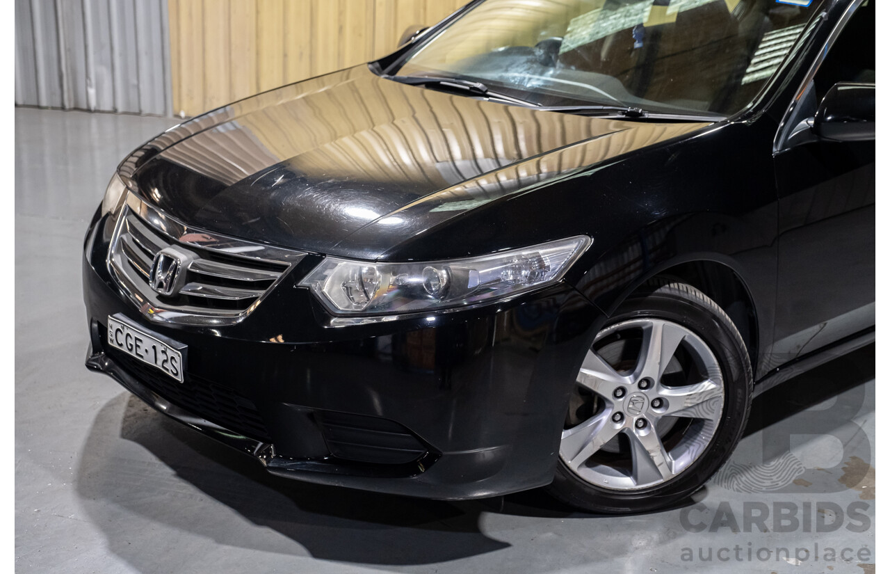 2/2012 Honda Accord EURO 10 MY12 4d Sedan Black 2.4L