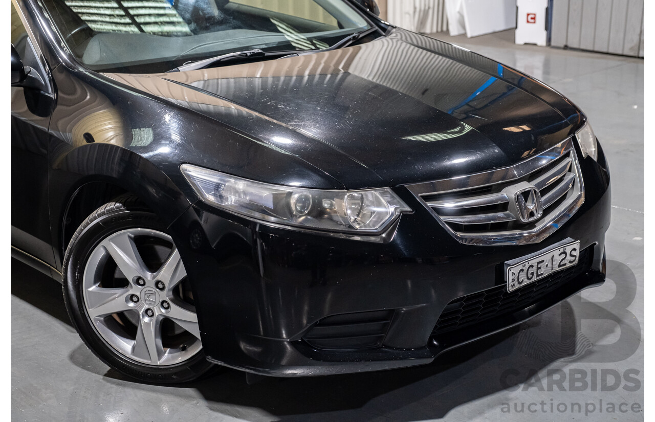 2/2012 Honda Accord EURO 10 MY12 4d Sedan Black 2.4L