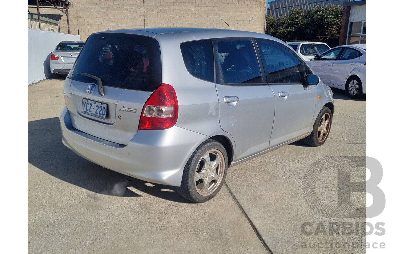 10/2003 Honda Jazz VTi  5d Hatchback Silver 1.5L