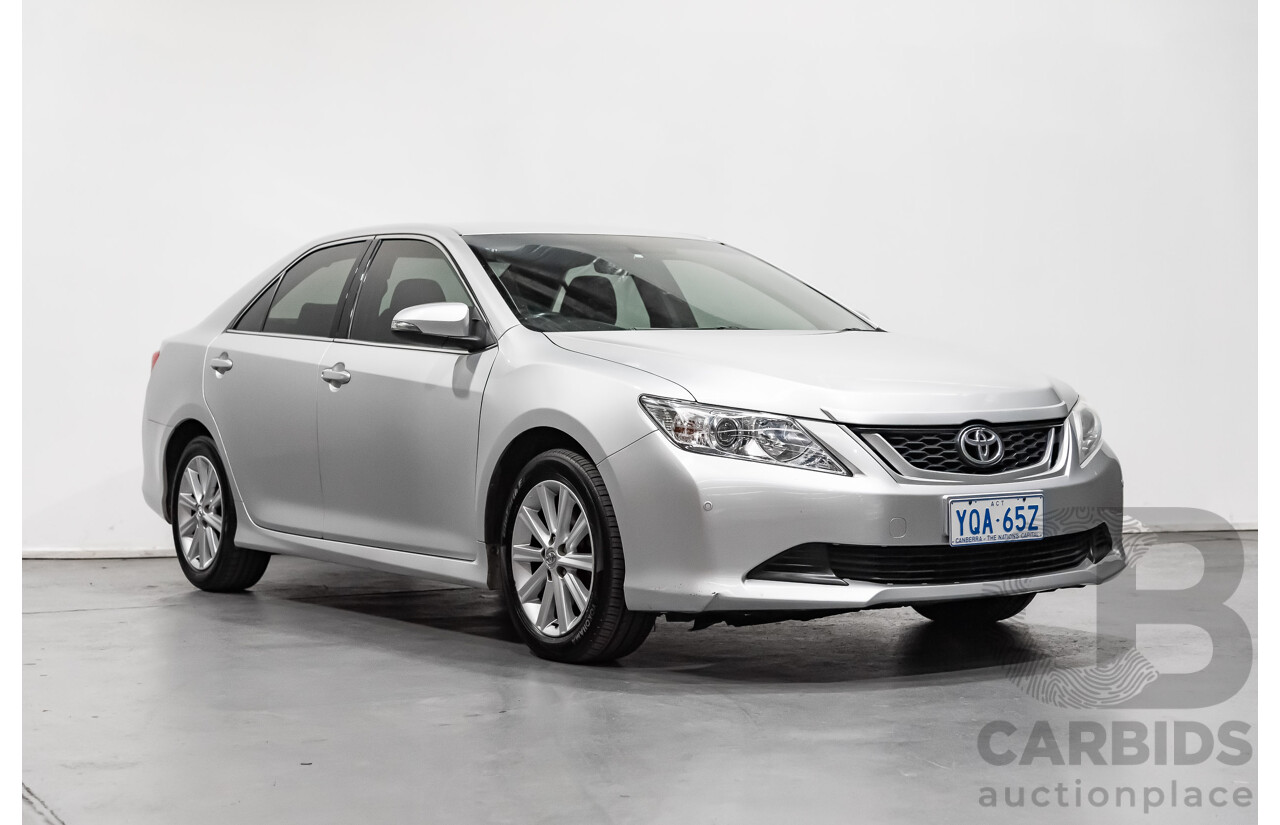 7/2017 Toyota Aurion AT-X GSV50R 4d Sedan Silver 3.5L