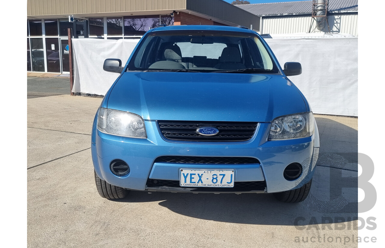 10/2005 Ford Territory TX (rwd) SY 4d Wagon Blue 4.0L