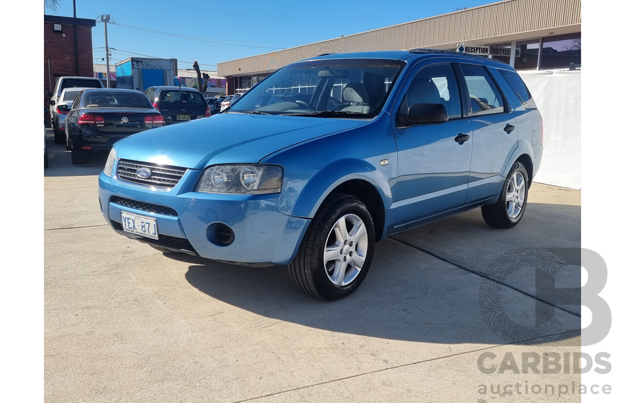 10/2005 Ford Territory TX (rwd) SY 4d Wagon Blue 4.0L