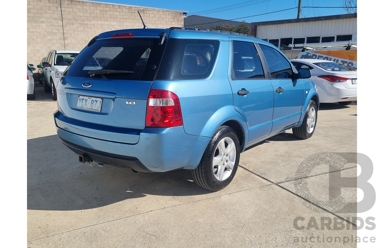 10/2005 Ford Territory TX (rwd) SY 4d Wagon Blue 4.0L