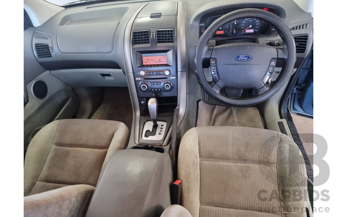 10/2005 Ford Territory TX (rwd) SY 4d Wagon Blue 4.0L