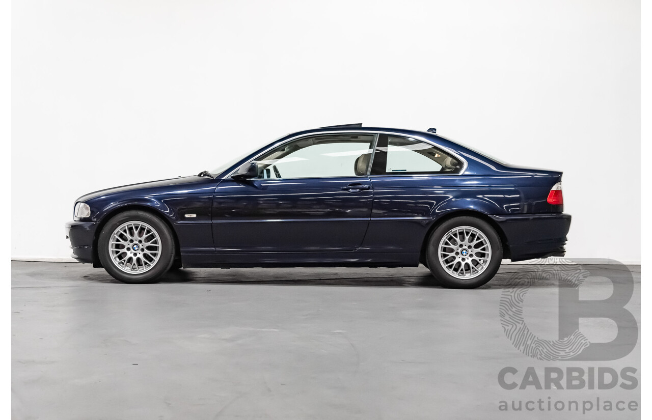 2/2002 Bmw 3 25Ci E46 2d Coupe Blue 2.5L