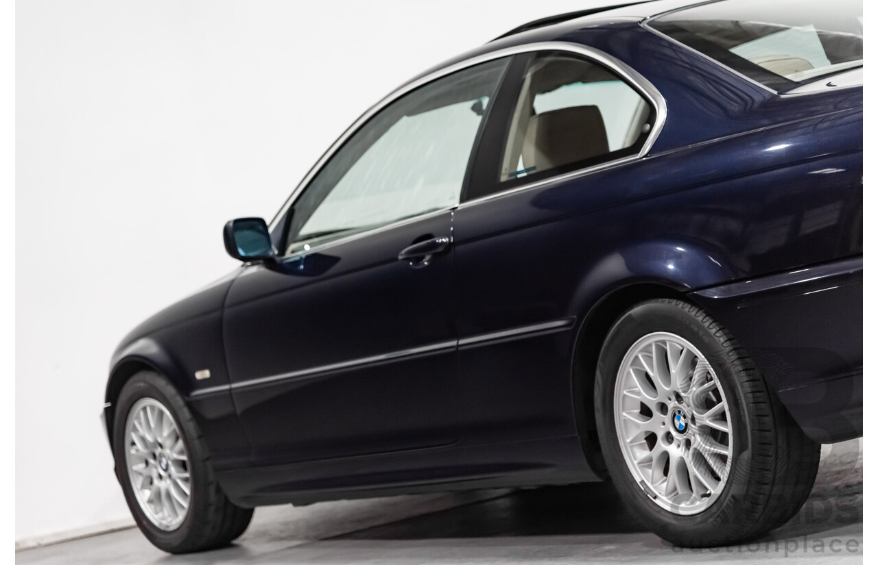 2/2002 Bmw 3 25Ci E46 2d Coupe Blue 2.5L