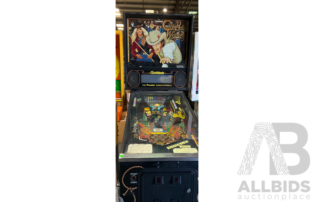 CUE BALL WIZARD (D. Gottlieb & Co) Pinball Machine