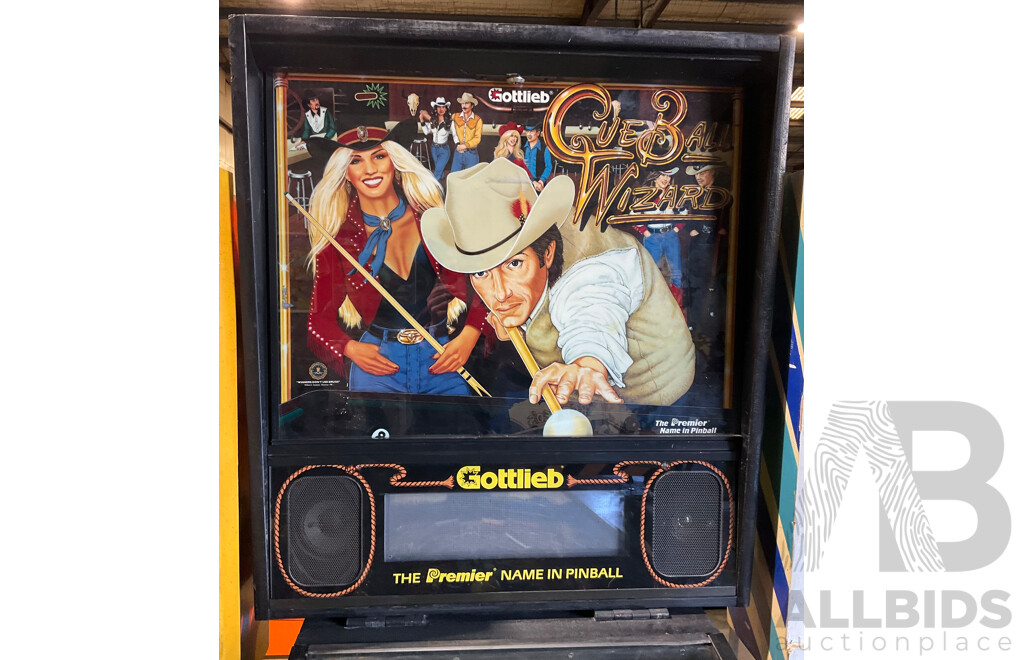 CUE BALL WIZARD (D. Gottlieb & Co) Pinball Machine