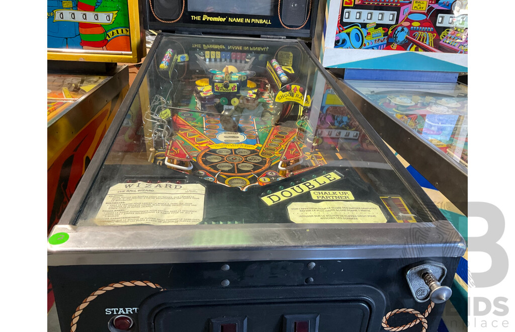 CUE BALL WIZARD (D. Gottlieb & Co) Pinball Machine
