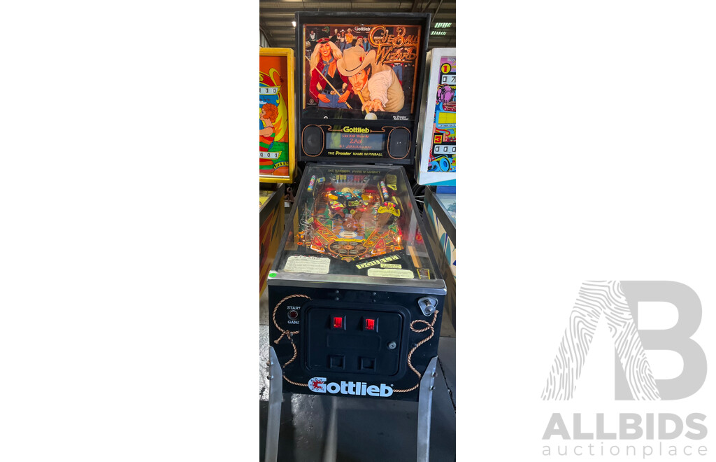 CUE BALL WIZARD (D. Gottlieb & Co) Pinball Machine