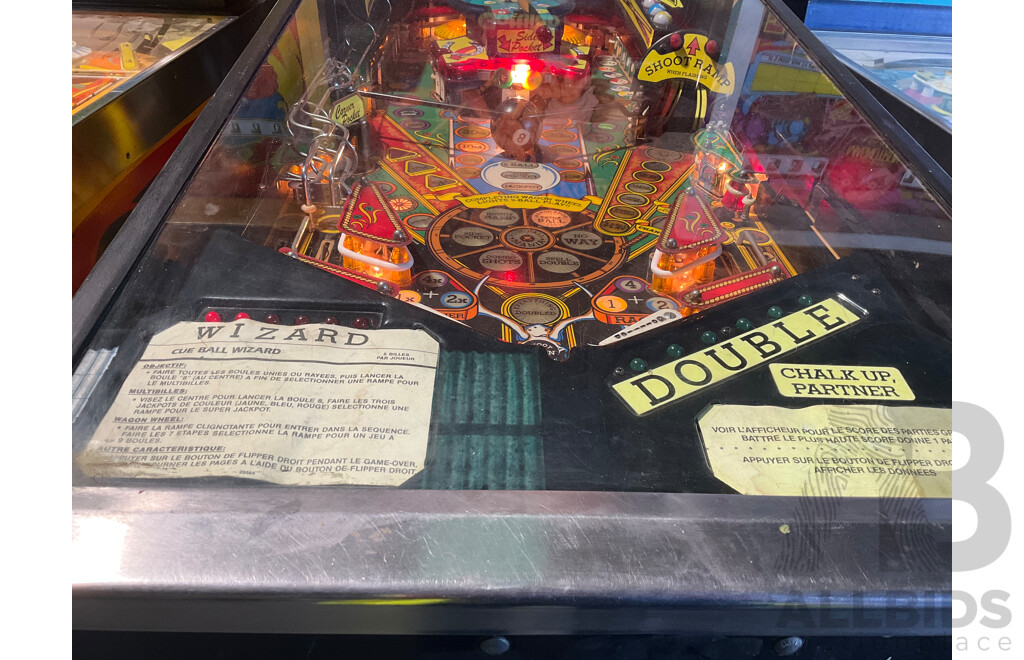 CUE BALL WIZARD (D. Gottlieb & Co) Pinball Machine