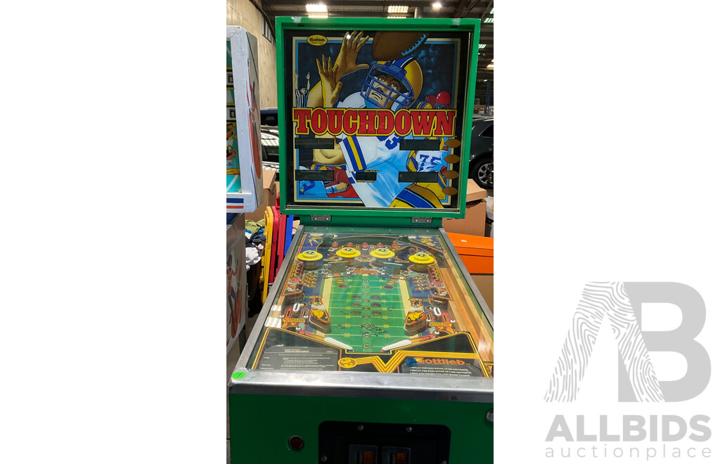 TOUCHDOWN (D. Gottlieb & Co) Pinball Machine